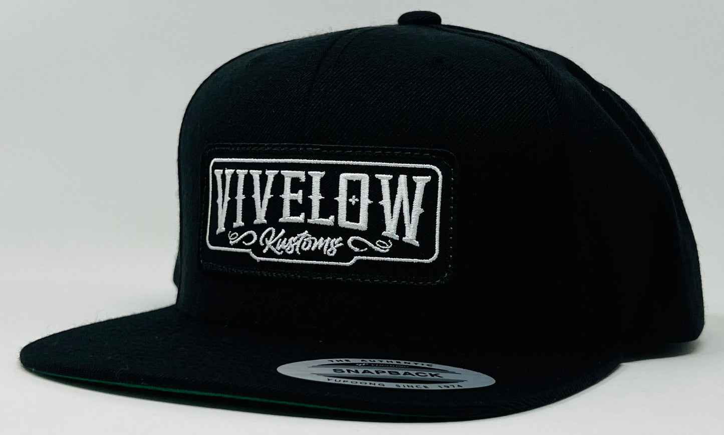 Premium Wool-Blended Snapback Black